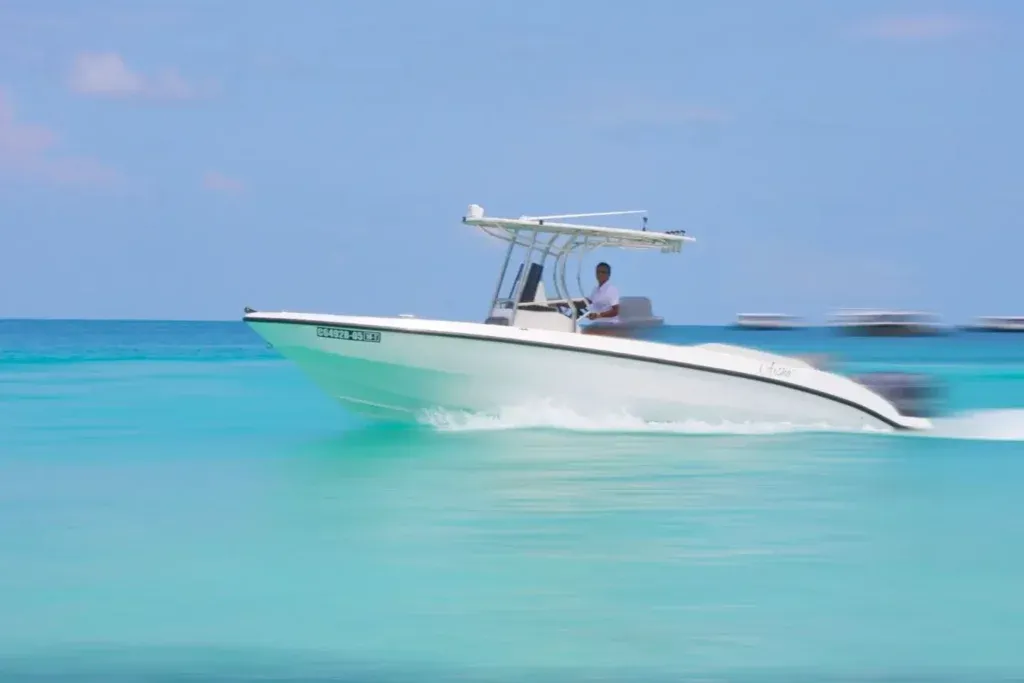 Speedboat with Captain