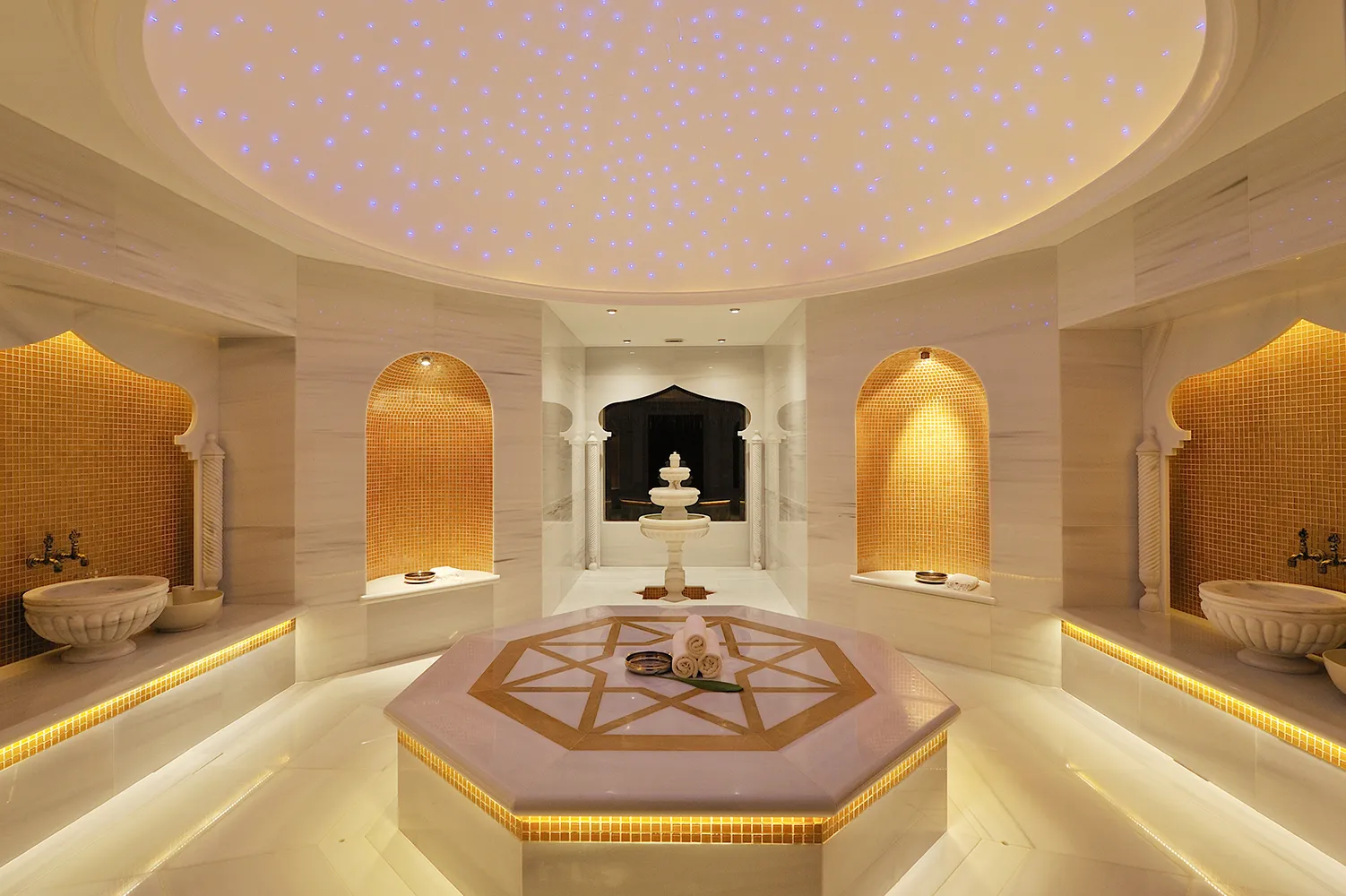 Segregated Steam and Sauna Rooms