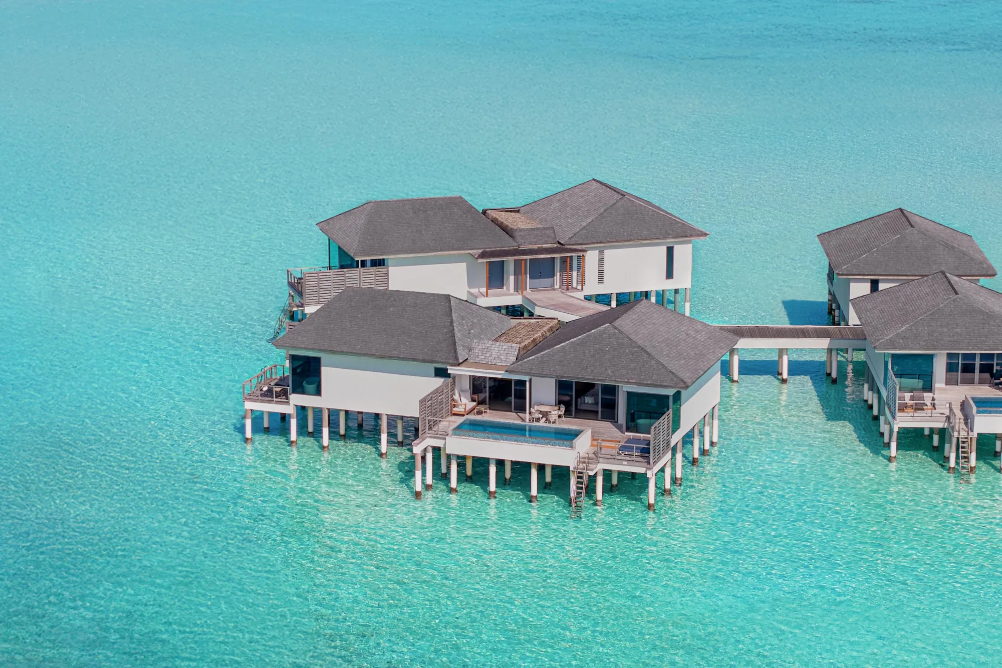 Two-Bedroom Overwater Villas with Pool - Photo 1