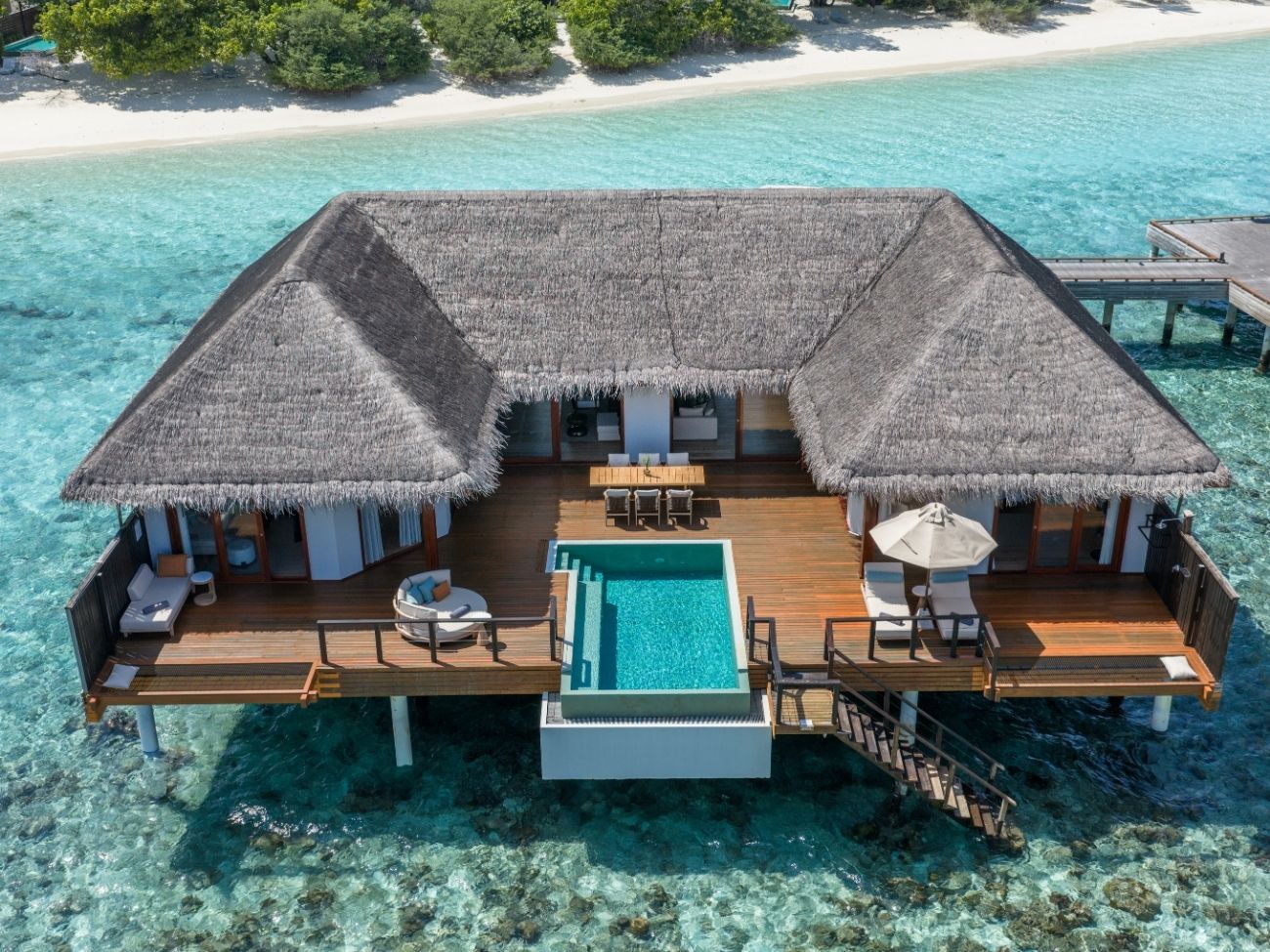 Two Bedrooms Overwater Pool Pavilion - Photo 1
